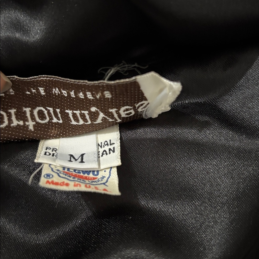 Morton Myles Vintage 1960 Black Satin Swing‎ Holiday Coat Pockets Women Size M - Picture 10 of 15